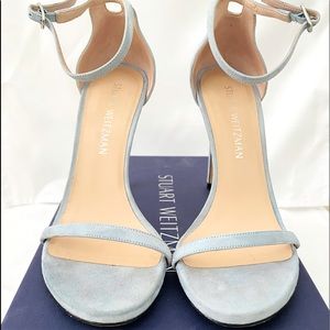 Stuart Weitzman Azure Blue Nudistsong